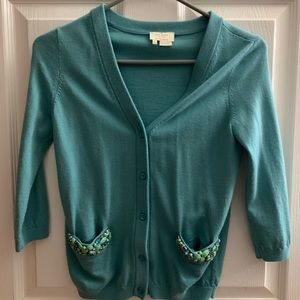 Kate Spade Cashmere Cardigan XS
